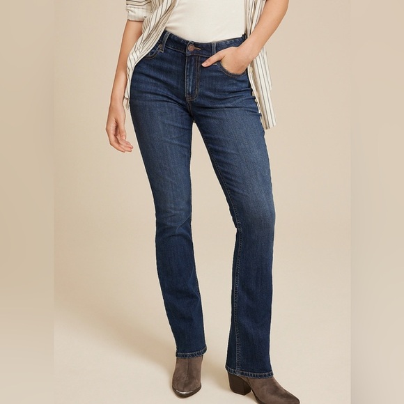 Maurices High-Rise Curvy Women's Blue Jeans - Picture 1 of 9